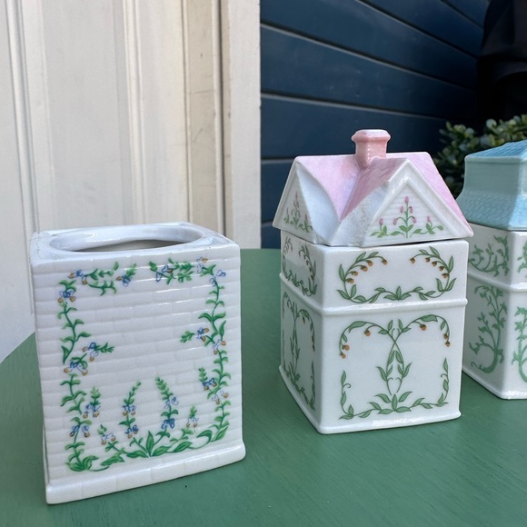 Lenox Kitchen Vintage Lenox Victorian House Spice Jars Poshmark